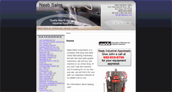 Desktop Screenshot of naabmachinery.com